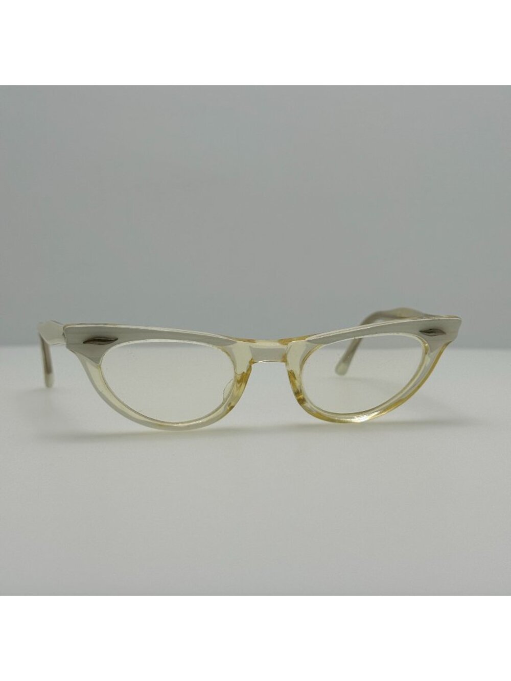 American Optical Eyeglasses Eye Glasses Frames Cat Eye Kids Youth Vintage 40-20
